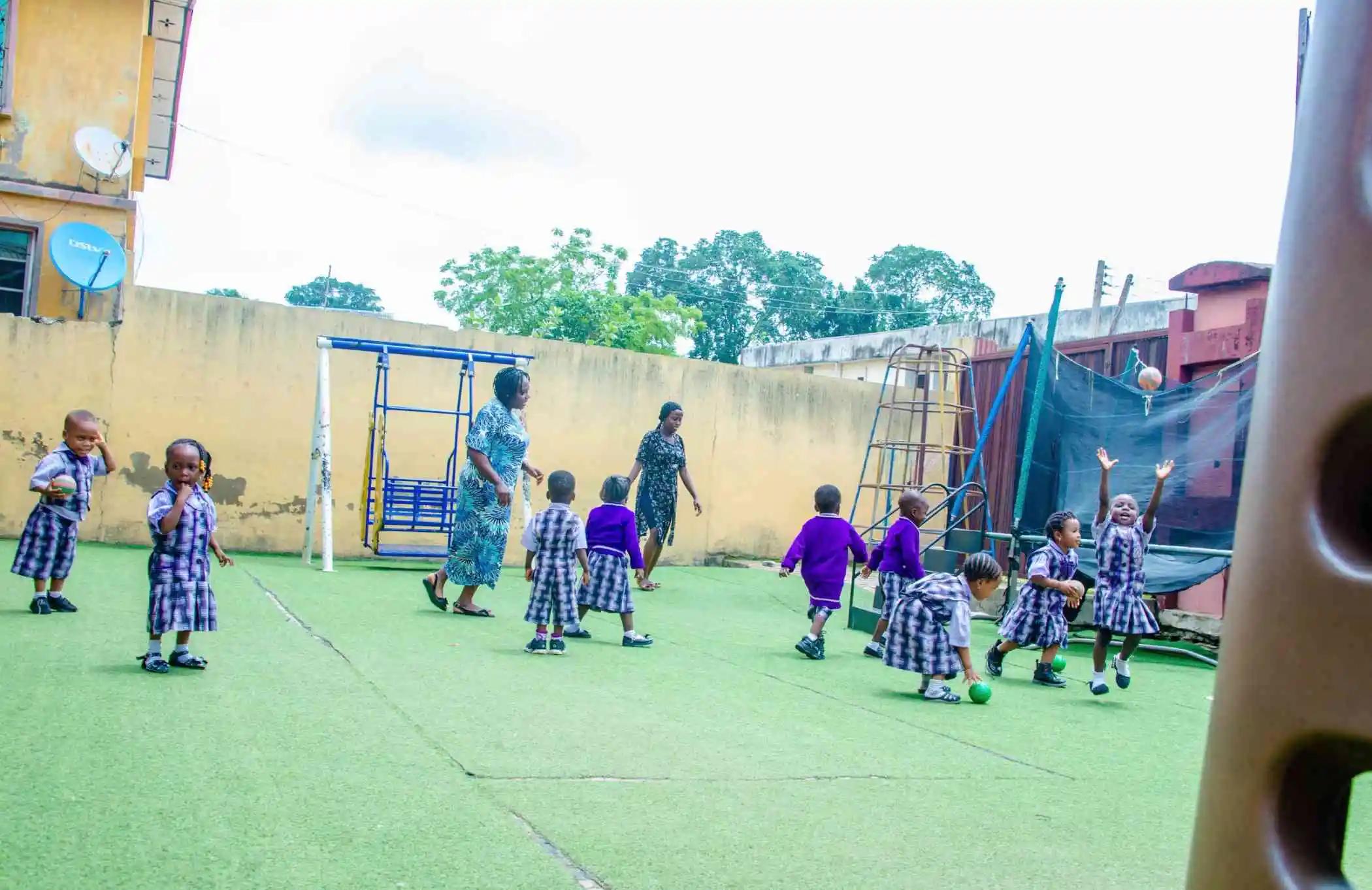 Playgrounds & Outdoor Areas